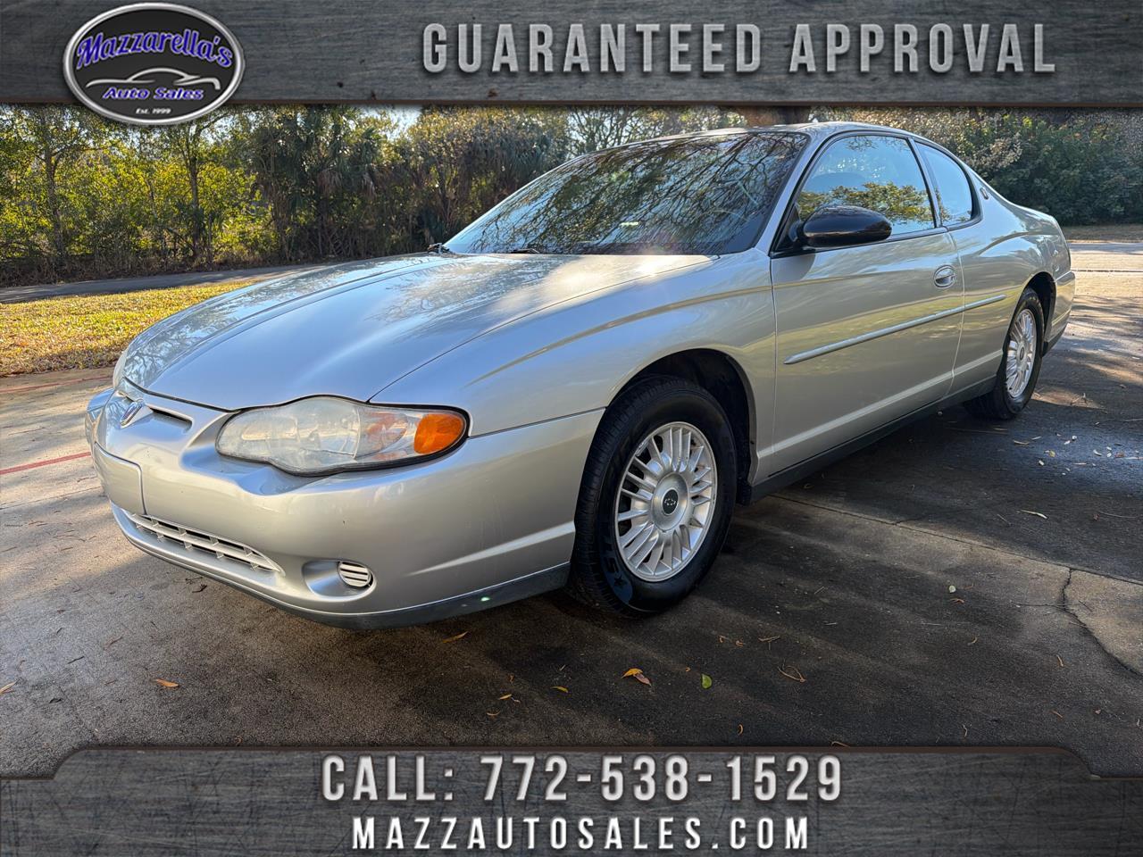 2000 Chevrolet Monte Carlo 2dr Cpe LS