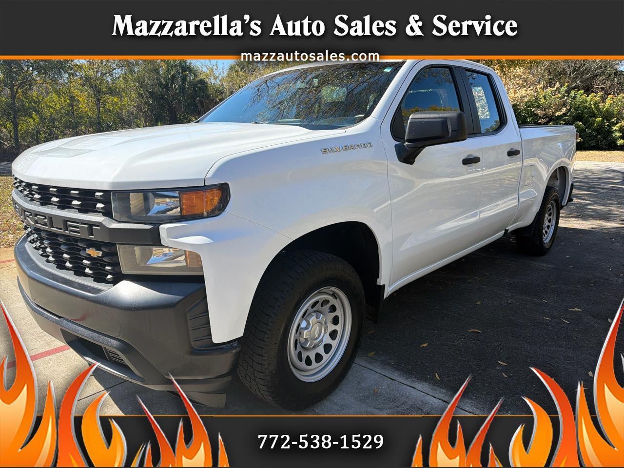 2021 Chevrolet Silverado 1500 2WD Double Cab 147" Work Truck