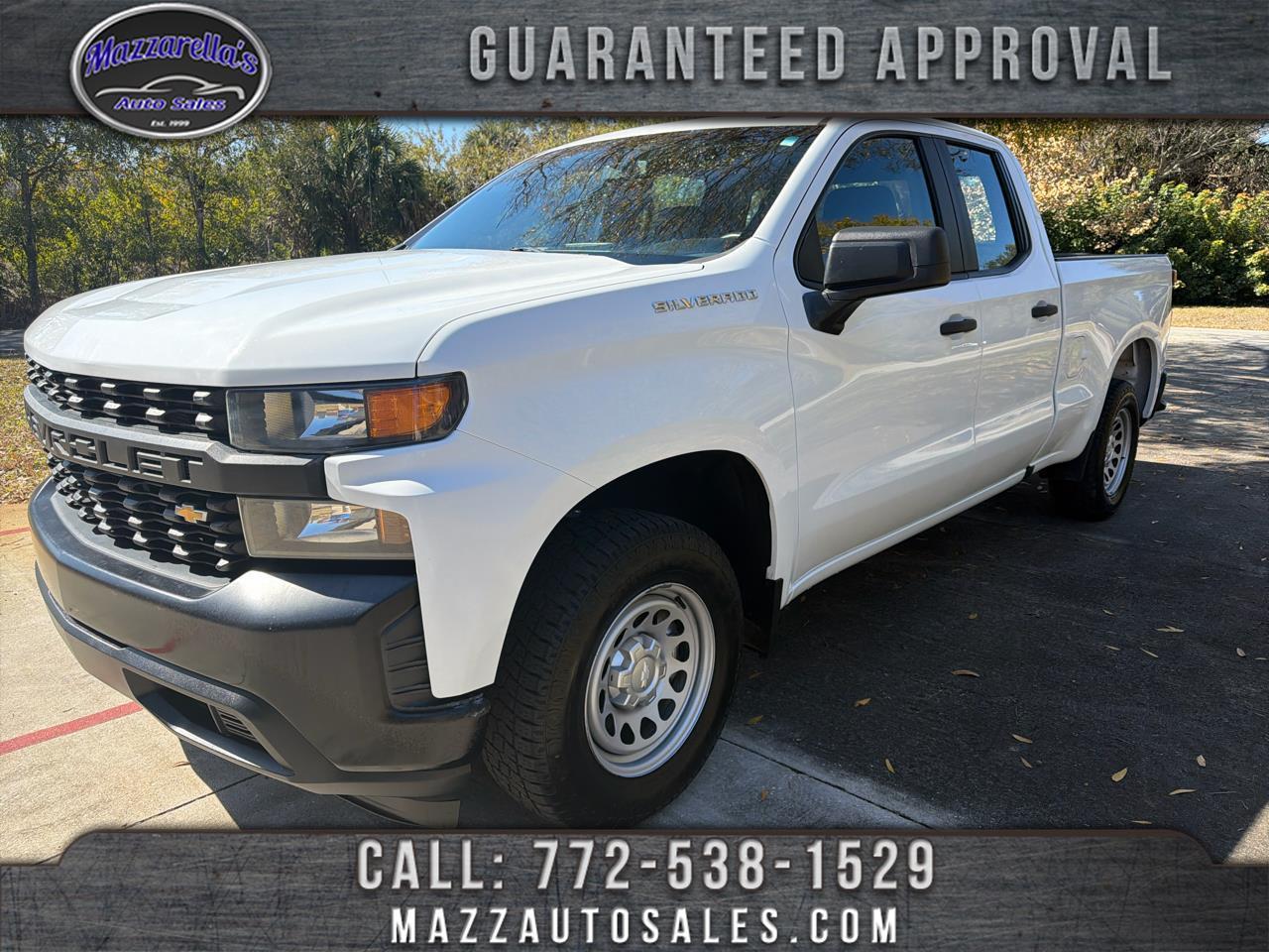 2021 Chevrolet Silverado 1500 2WD Double Cab 147" Work Truck