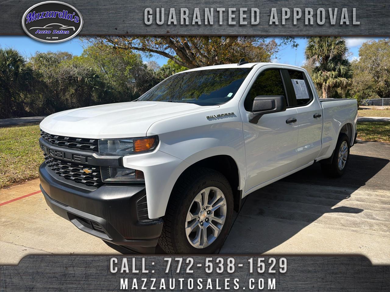 Chevrolet Silverado 1500 2WD Double Cab 147" Work Truck 2021