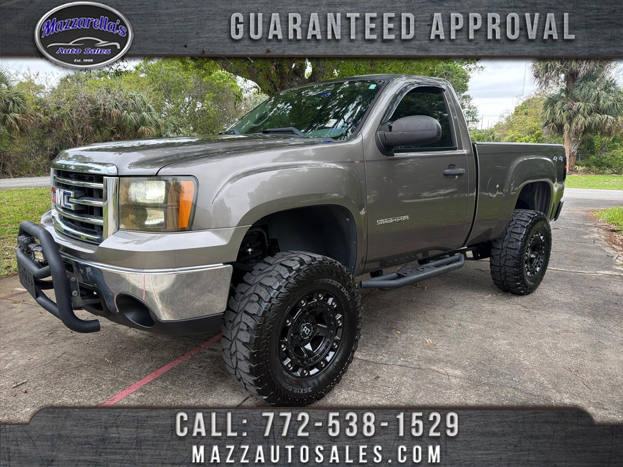 GMC Sierra 1500 4WD Reg Cab 119.0" Work Truck 2012