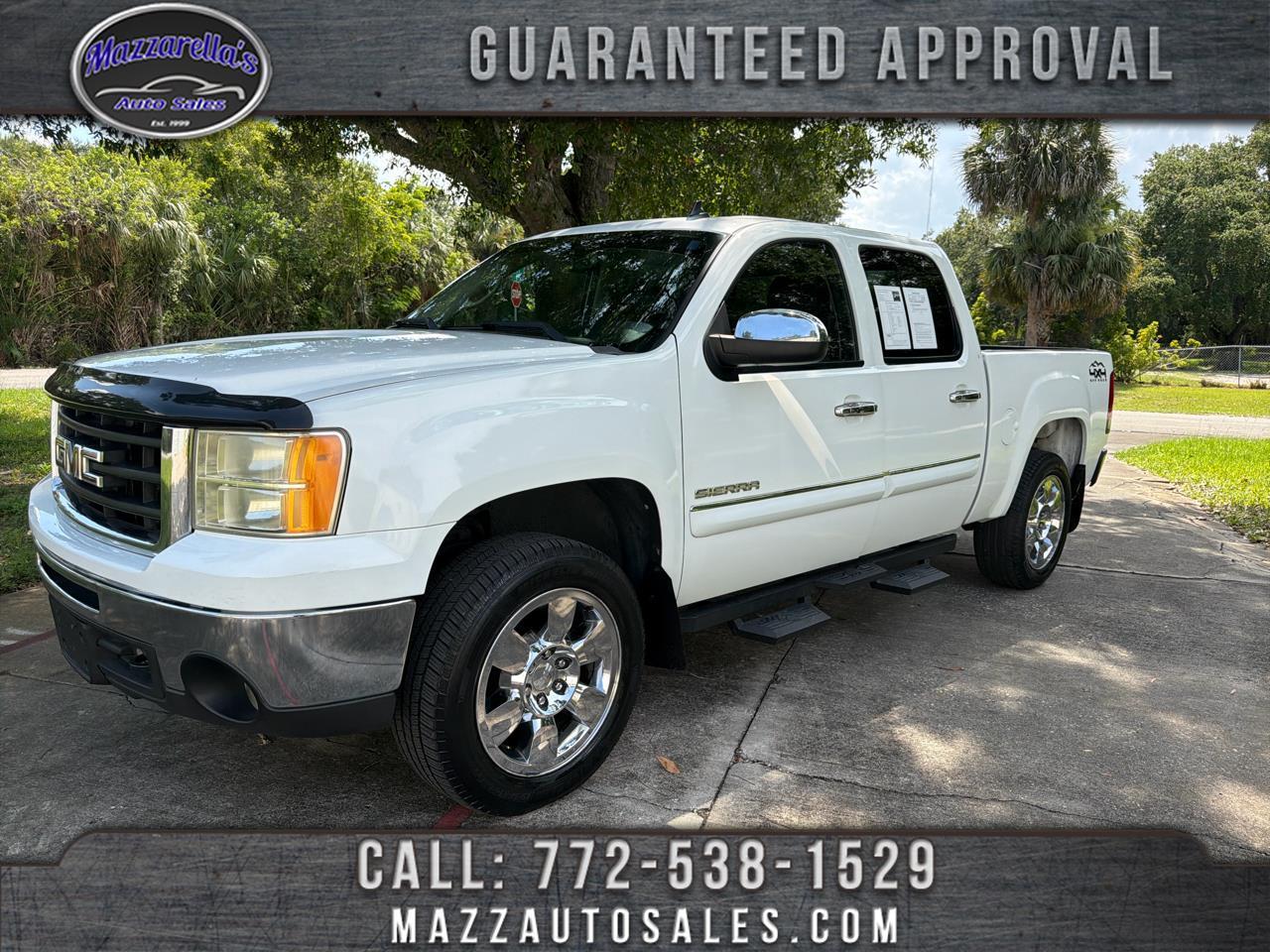 2011 GMC Sierra 1500 4WD Crew Cab 143.5" SLE