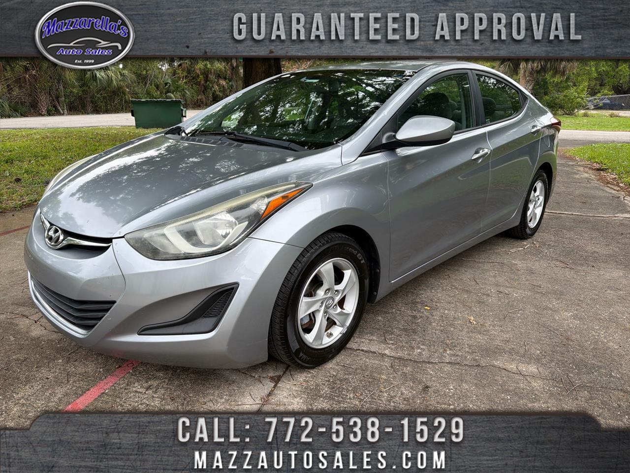 Hyundai Elantra 4dr Sdn Auto SE (Alabama Plant) 2015