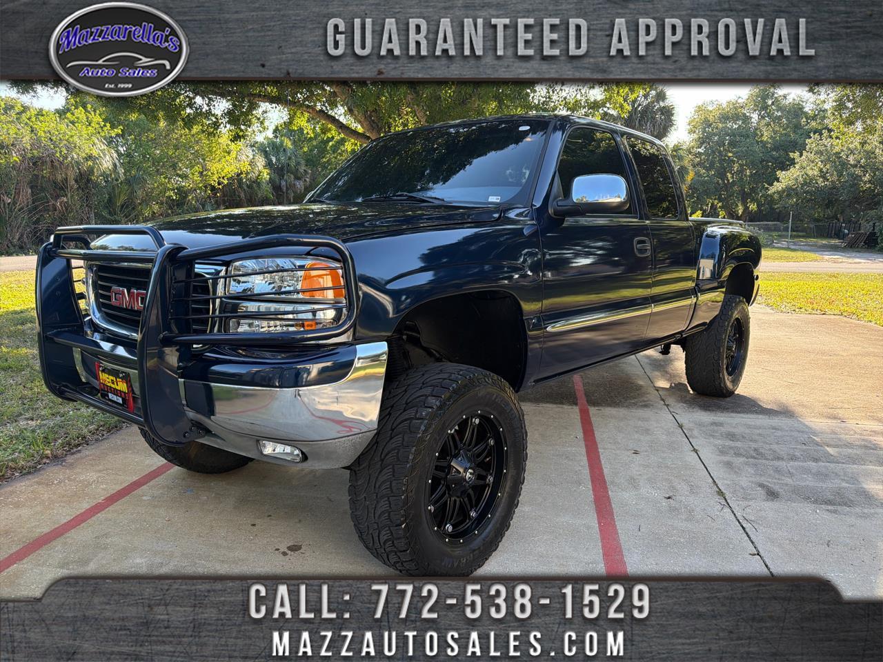 GMC Sierra 1500 Ext Cab 143.5" WB 4WD SLE 2002