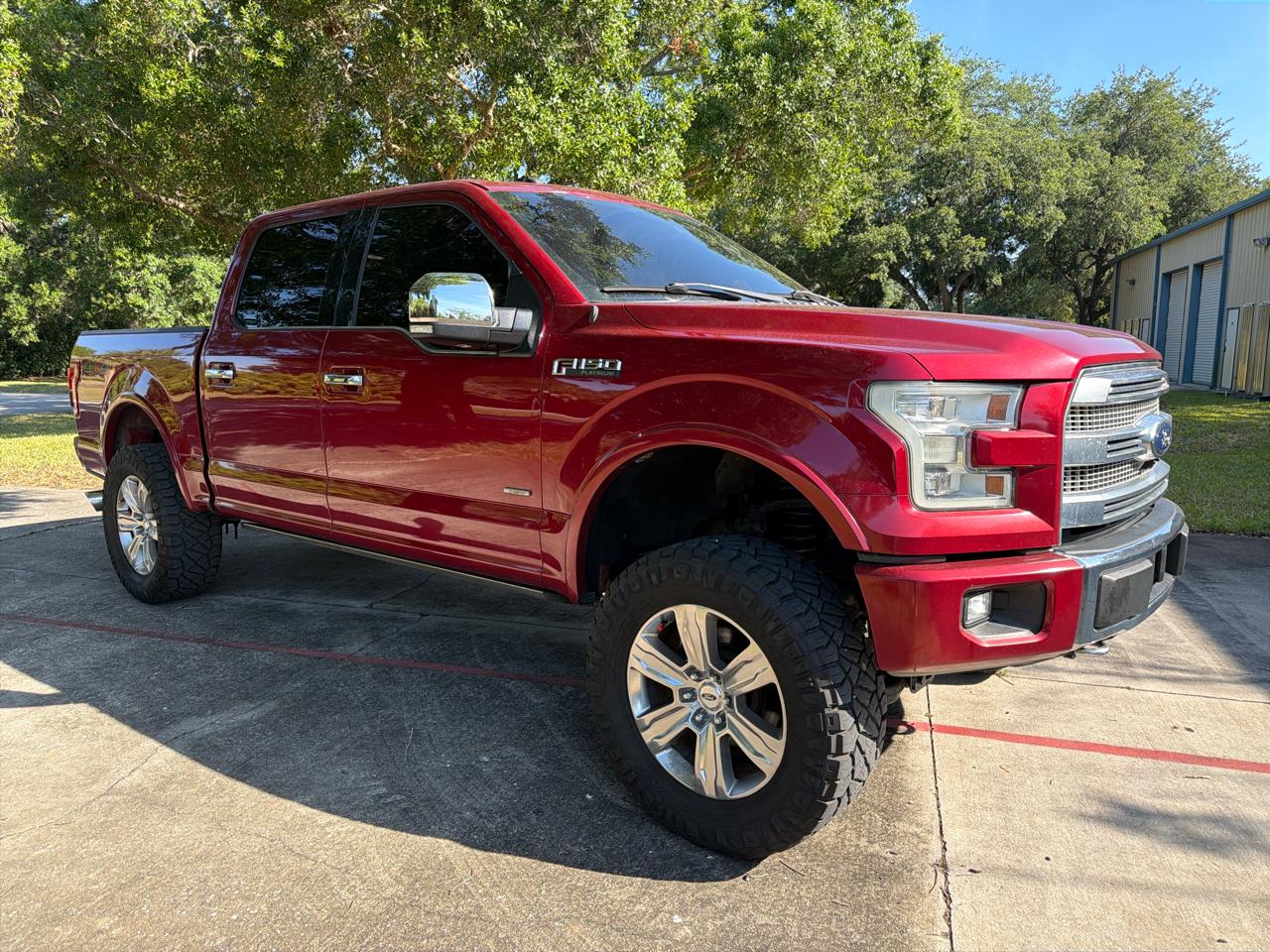 Ford F-150 4WD SuperCrew 145" Platinum 2016