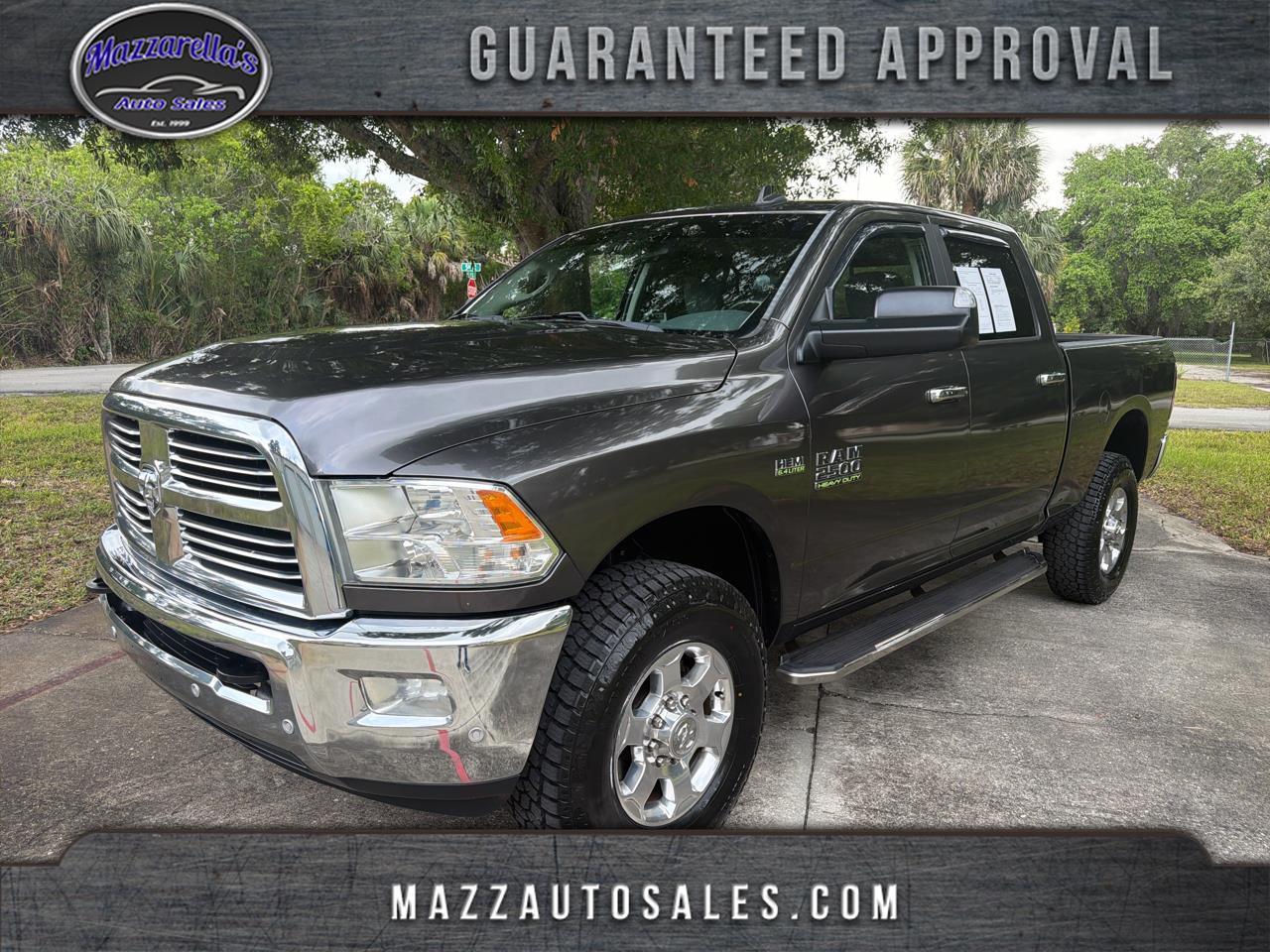 2018 RAM 2500 Big Horn 4x4 Crew Cab 6'4" Box