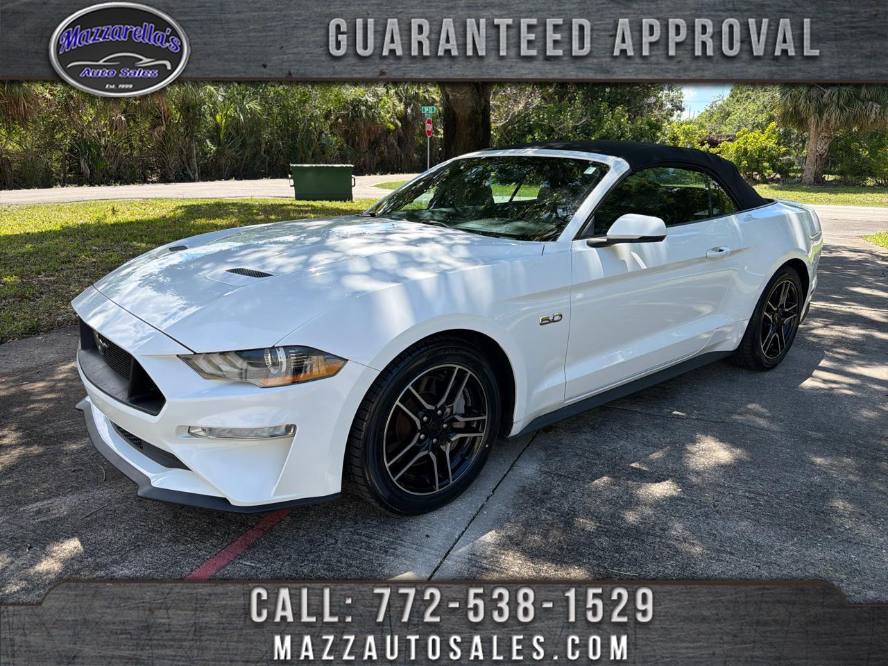 2018 Ford Mustang GT Premium Convertible
