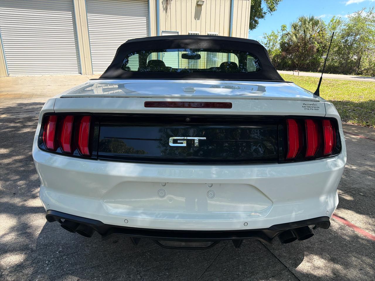 Ford Mustang GT Premium Convertible 2018