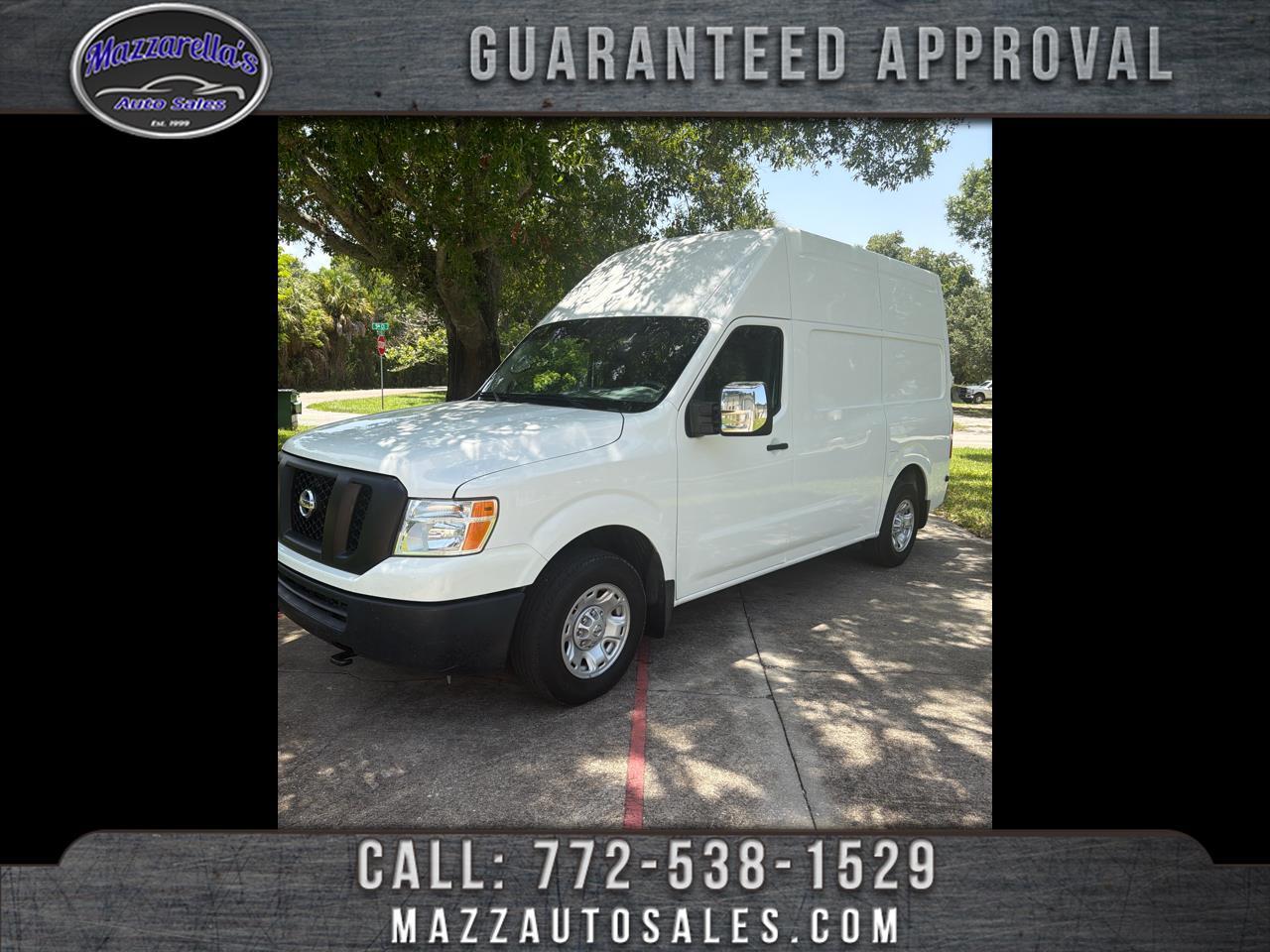 Nissan NV Cargo NV2500 HD High Roof V8 SV 2021