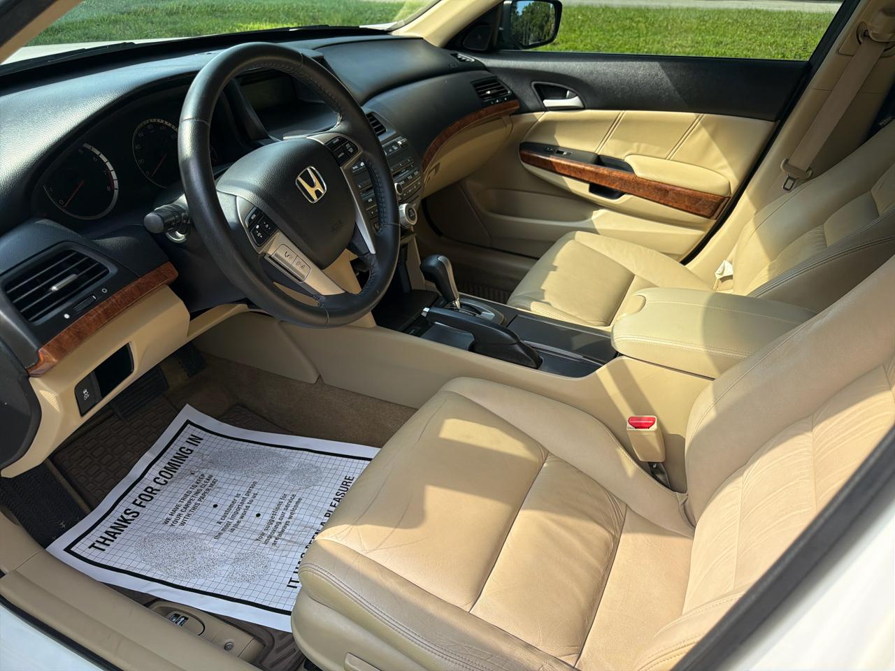Honda Accord Sdn 4dr V6 Auto EX-L 2012