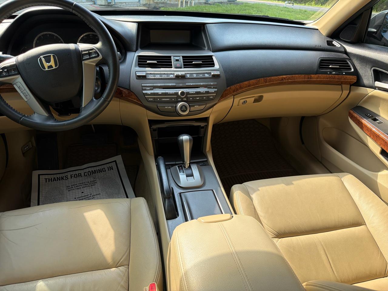 Honda Accord Sdn 4dr V6 Auto EX-L 2012