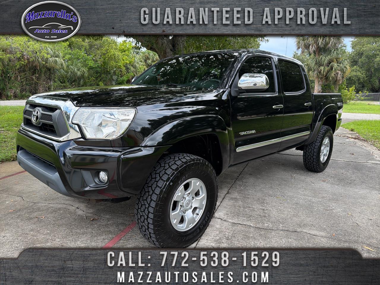 Toyota Tacoma 4WD Double Cab V6 MT (Natl) 2012