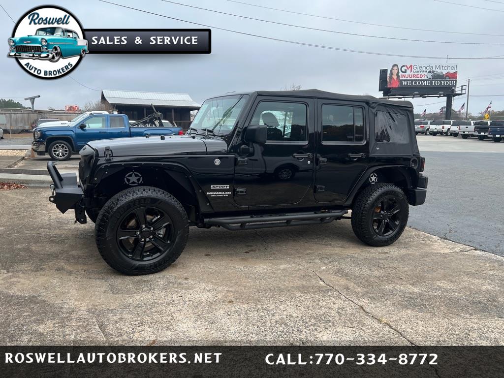 2016 Jeep Wrangler Unlimited Sport's photo