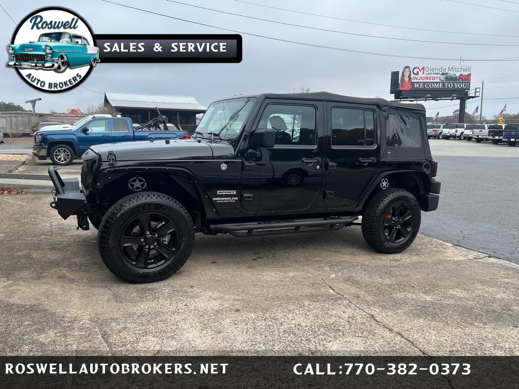 2016 Jeep Wrangler Unlimited Sport 4WD