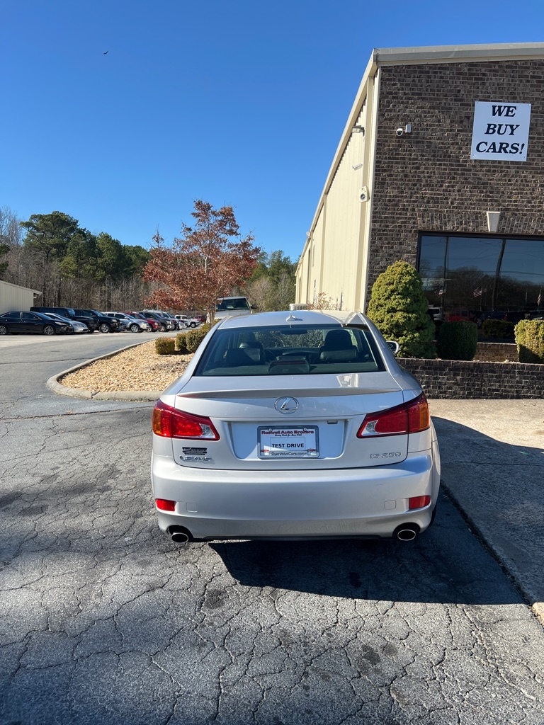 Lexus IS IS 250 6-Speed Sequential 2010
