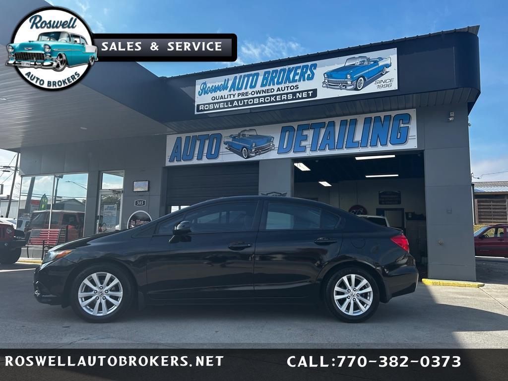 Honda Civic EX Sedan 5-Speed AT 2012