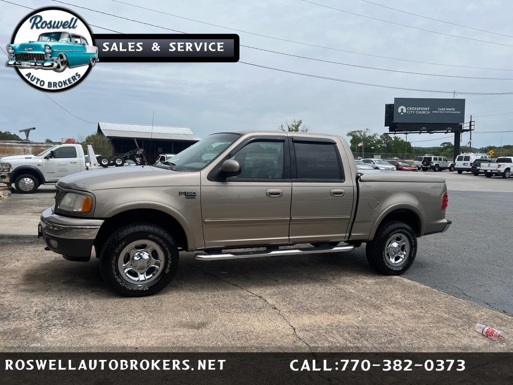Ford F-150 XLT SuperCrew Short Bed 4WD 2002