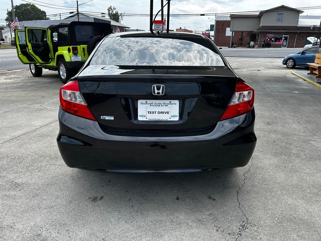 Honda Civic EX Sedan 5-Speed AT 2012