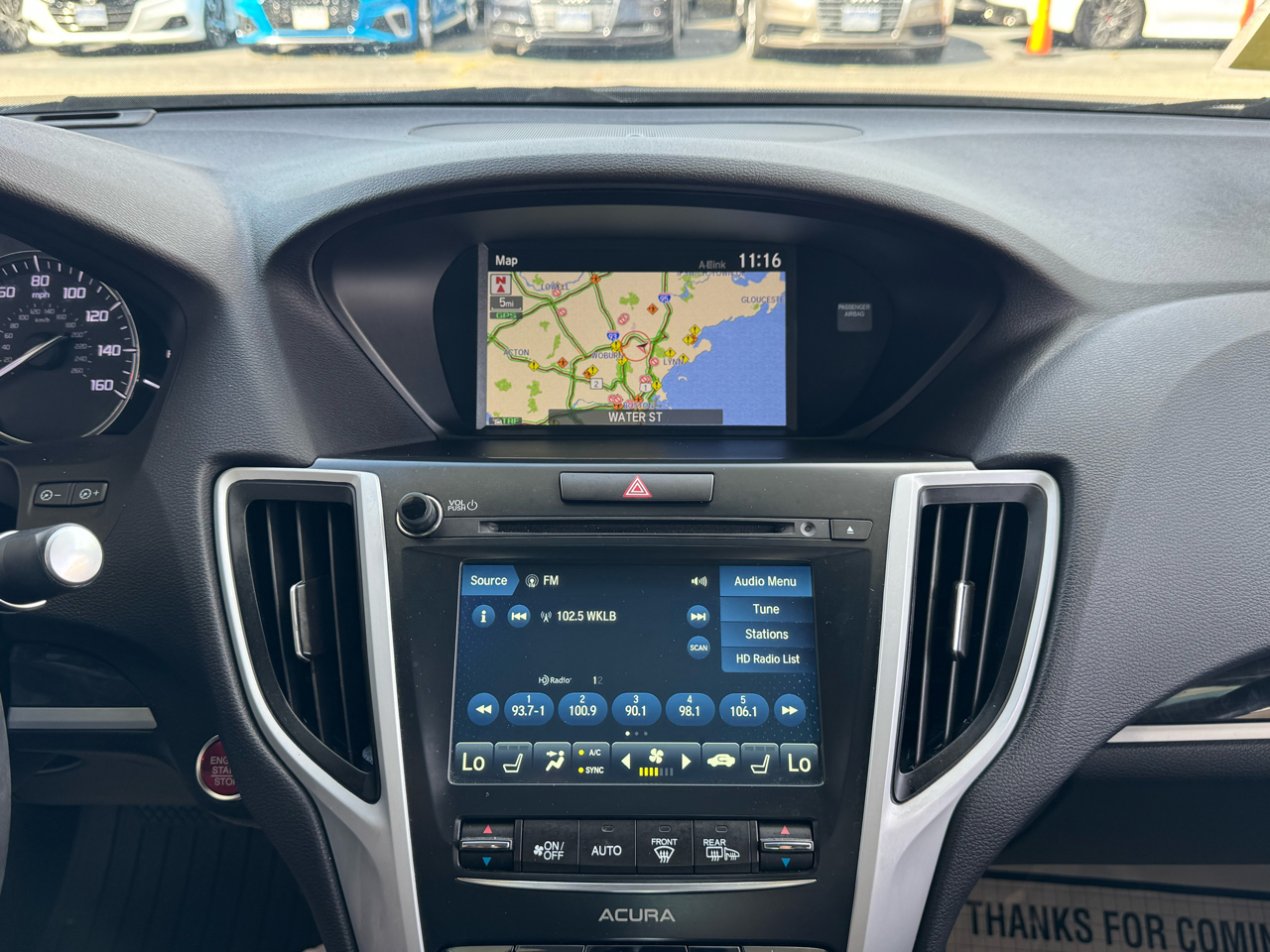 2020 Acura TLX 2.4L Technology photo 13