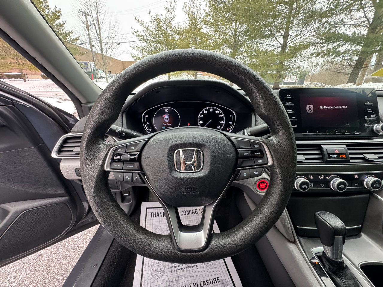 Honda Accord Sedan LX 1.5T CVT 2019