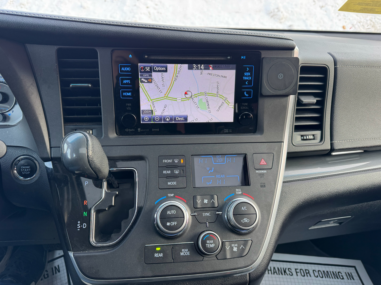 Toyota Sienna 5dr 8-Pass Van SE Premium FWD (Natl) 2016