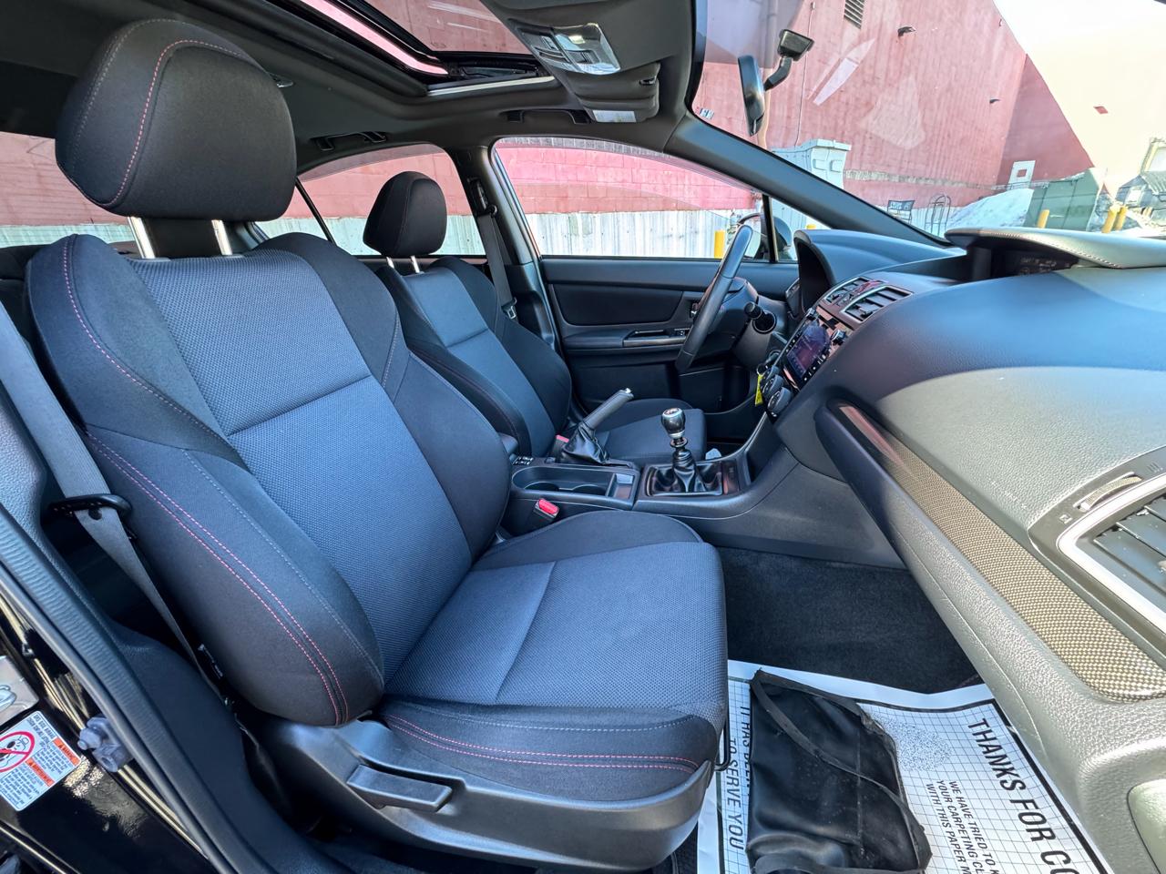 Subaru WRX Premium Manual 2019