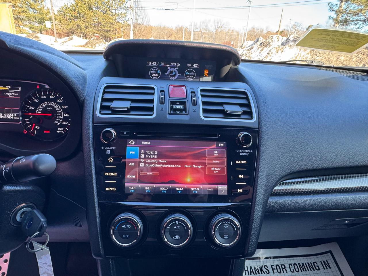 Subaru WRX Premium Manual 2019