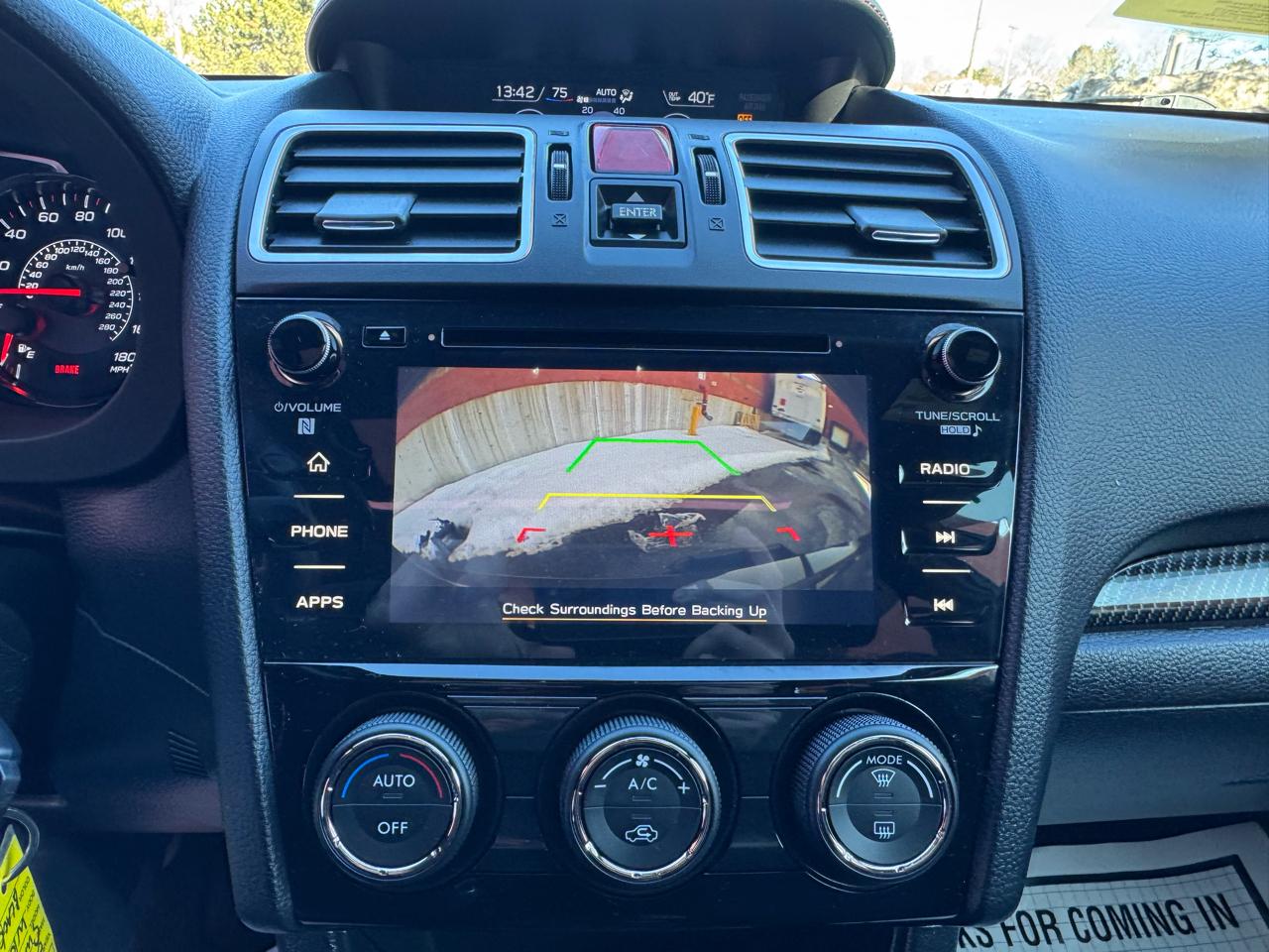 Subaru WRX Premium Manual 2019