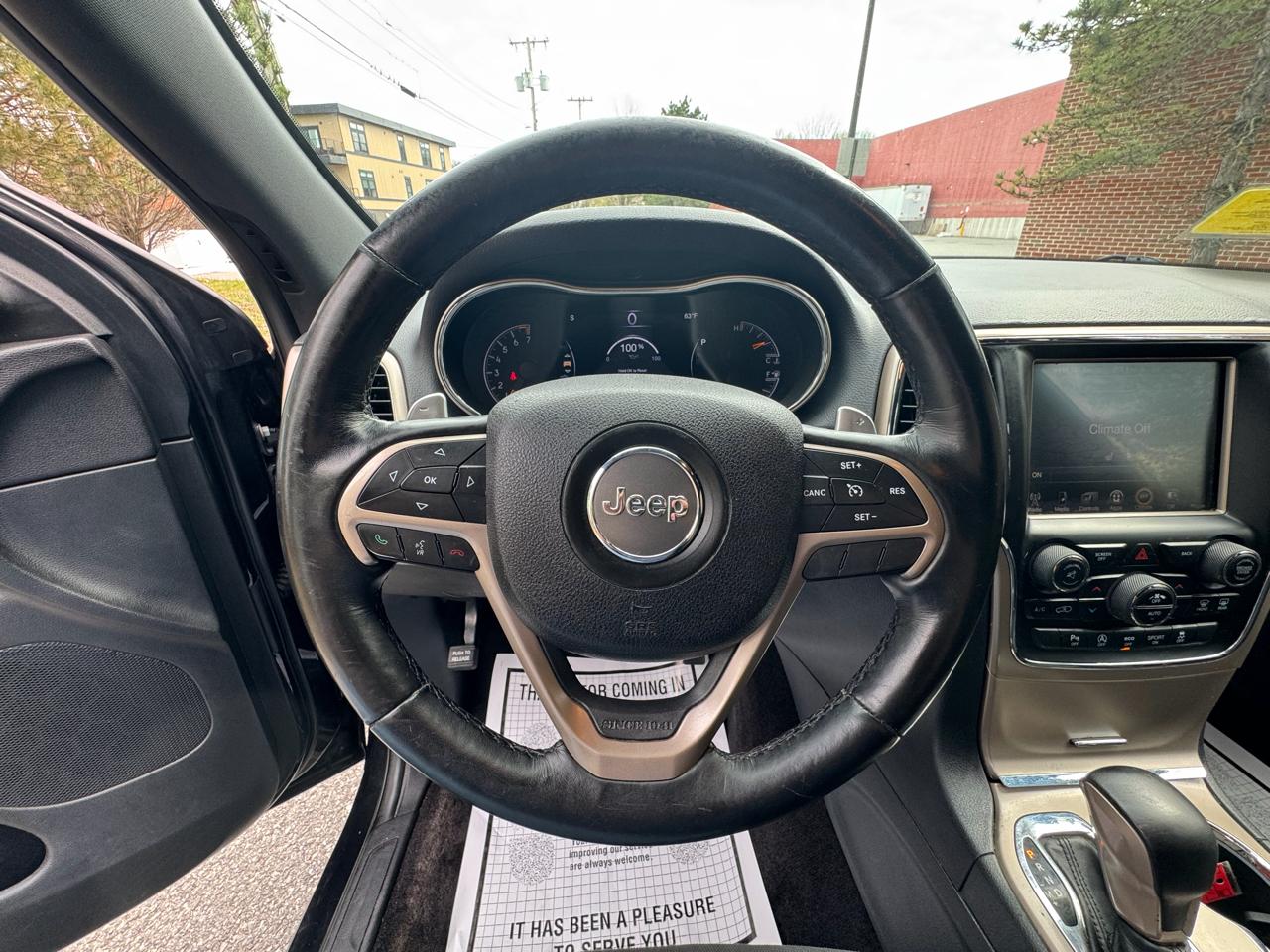 Jeep Grand Cherokee 4WD 4dr Laredo 2016