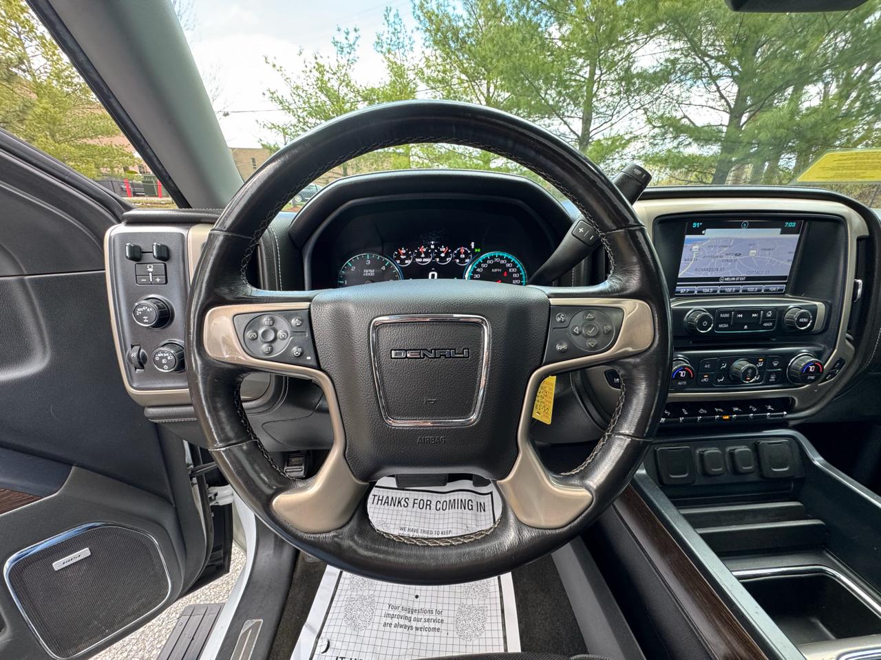 GMC Sierra 1500 4WD Crew Cab 143.5" Denali 2017