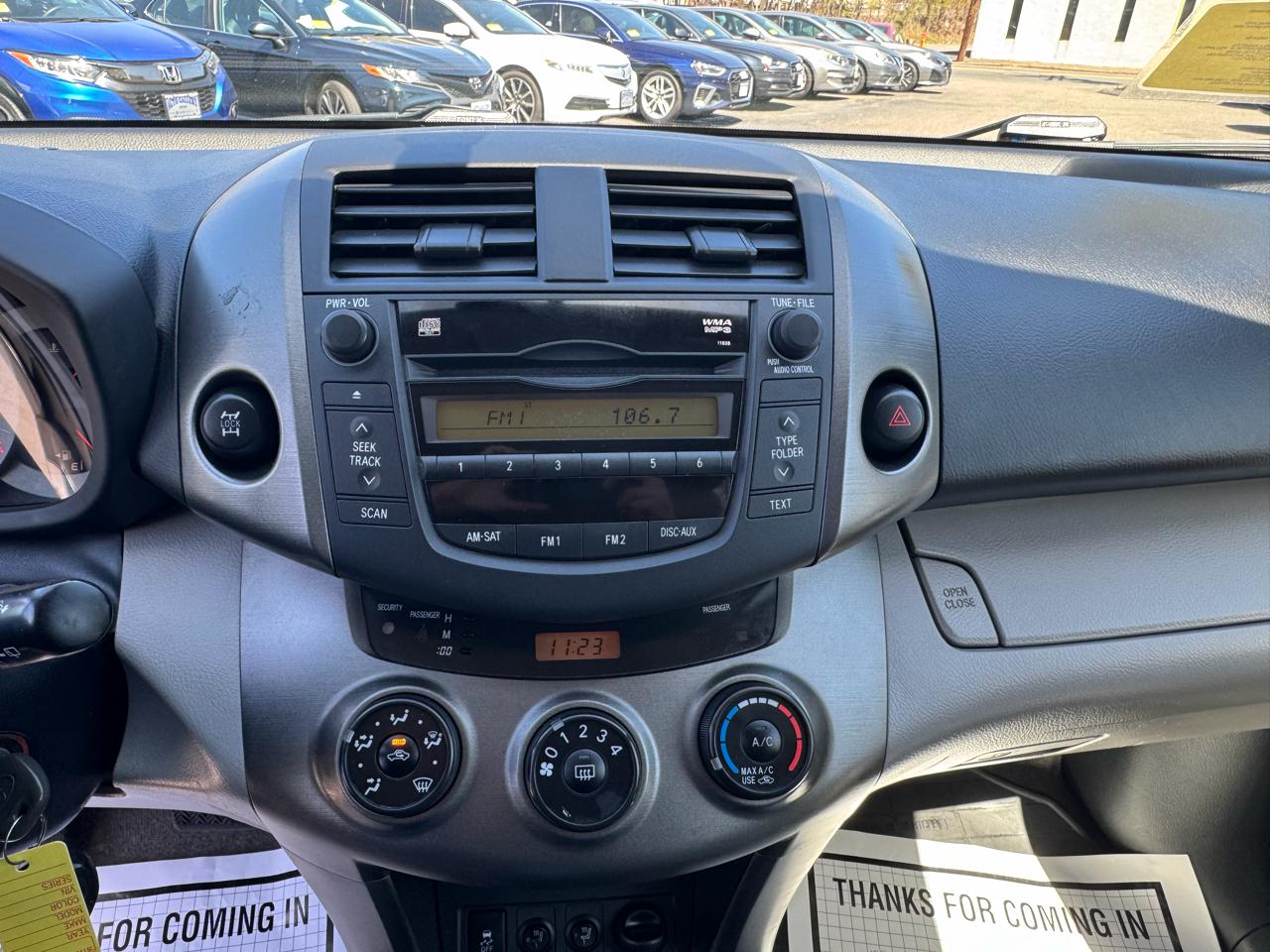 Toyota RAV4 4WD 4dr 4-cyl 4-Spd AT (Natl) 2009