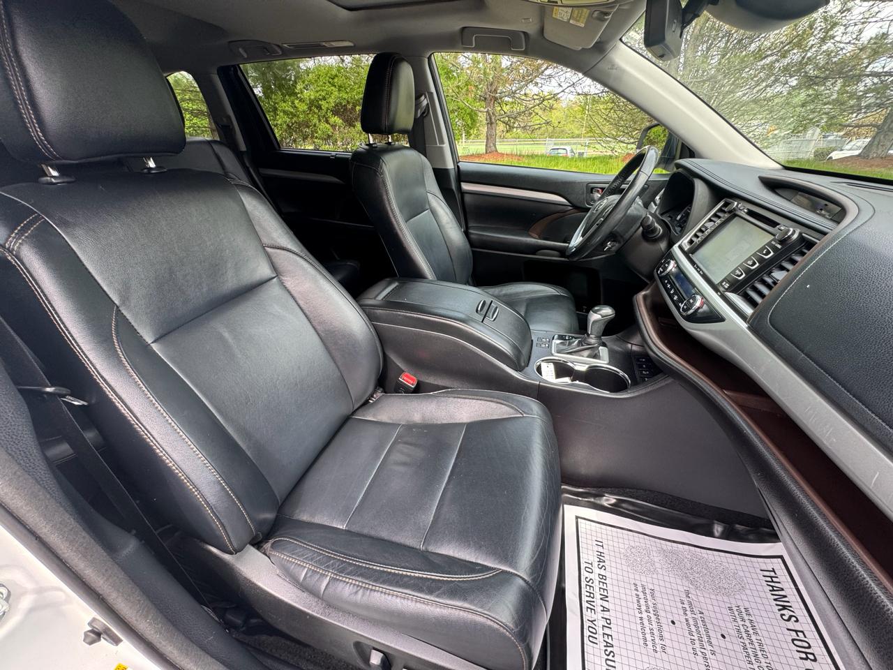 Toyota Highlander XLE V6 AWD (Natl) 2018