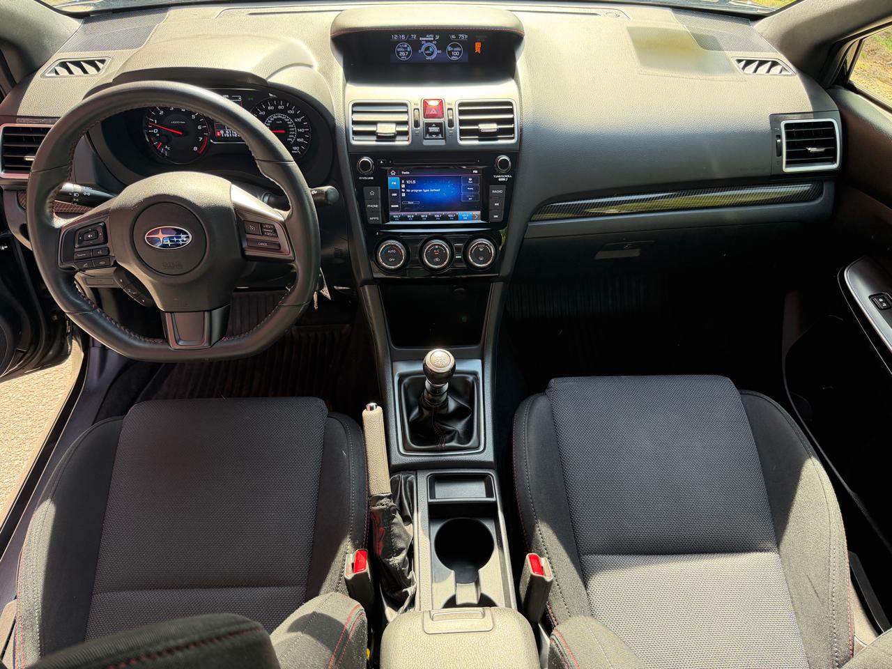 Subaru WRX Manual 2019