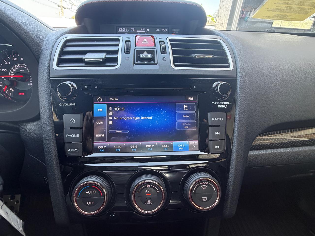 Subaru WRX Manual 2019