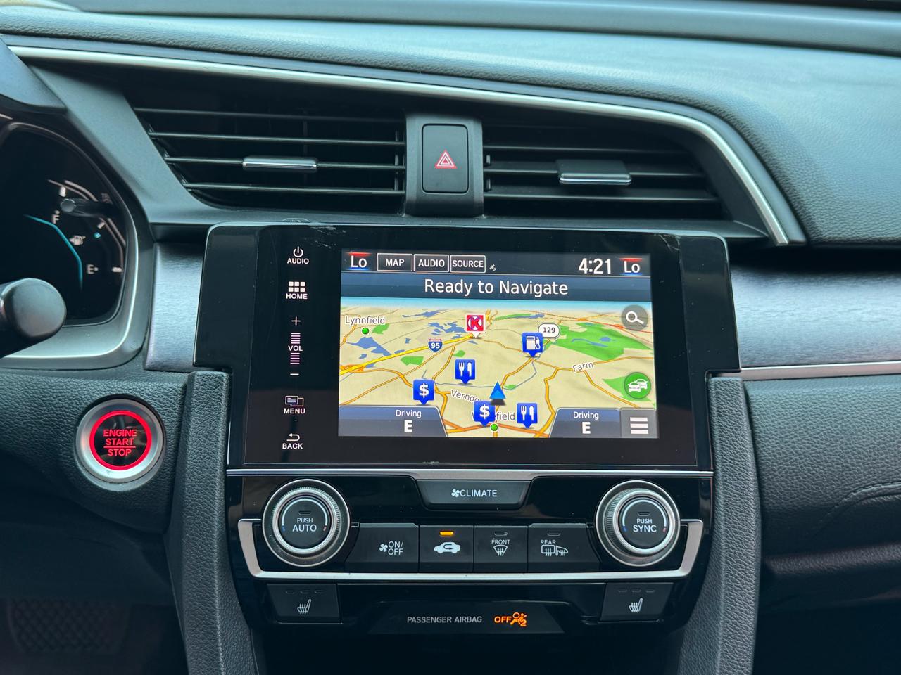 Honda Civic Sedan EX-L CVT w/Navigation 2017