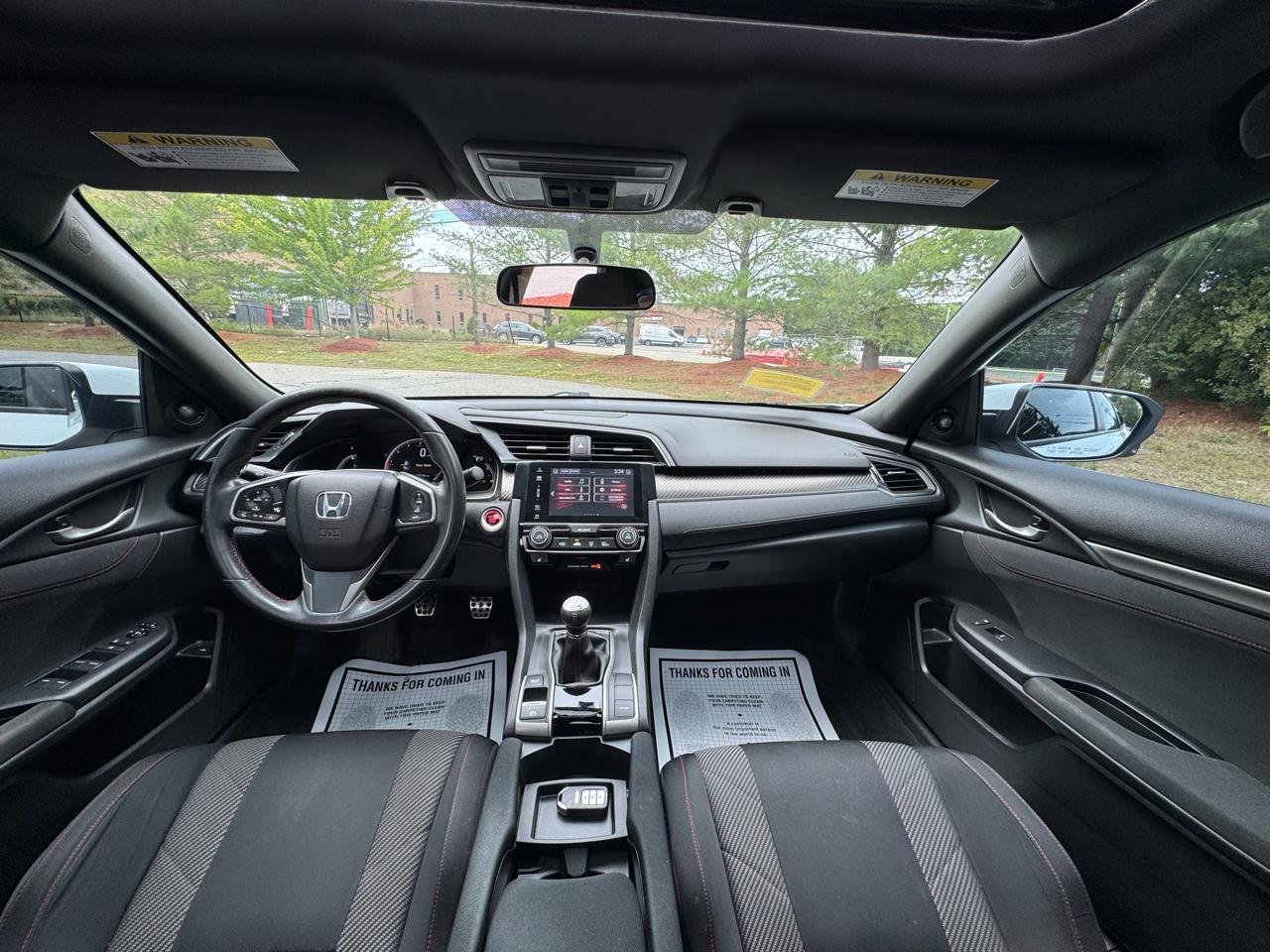 Honda Civic Sedan Si Manual 2017