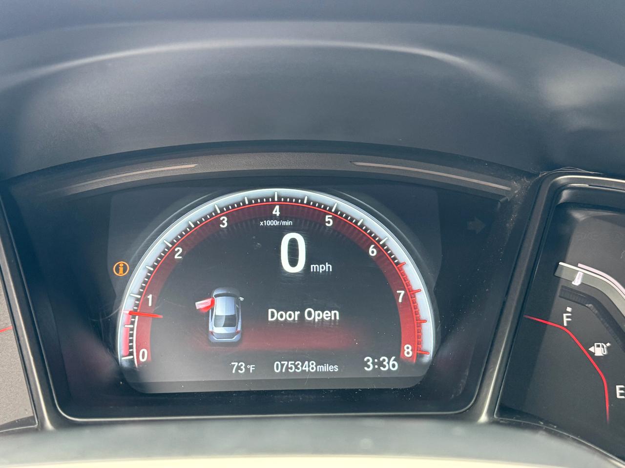 Honda Civic Sedan Si Manual 2017