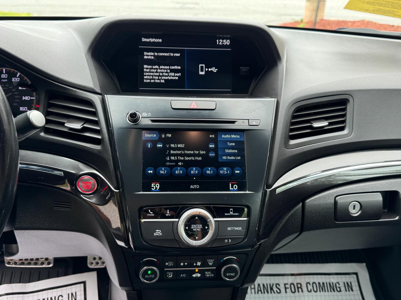 Acura ILX Sedan w/Premium/A-Spec Package 2021