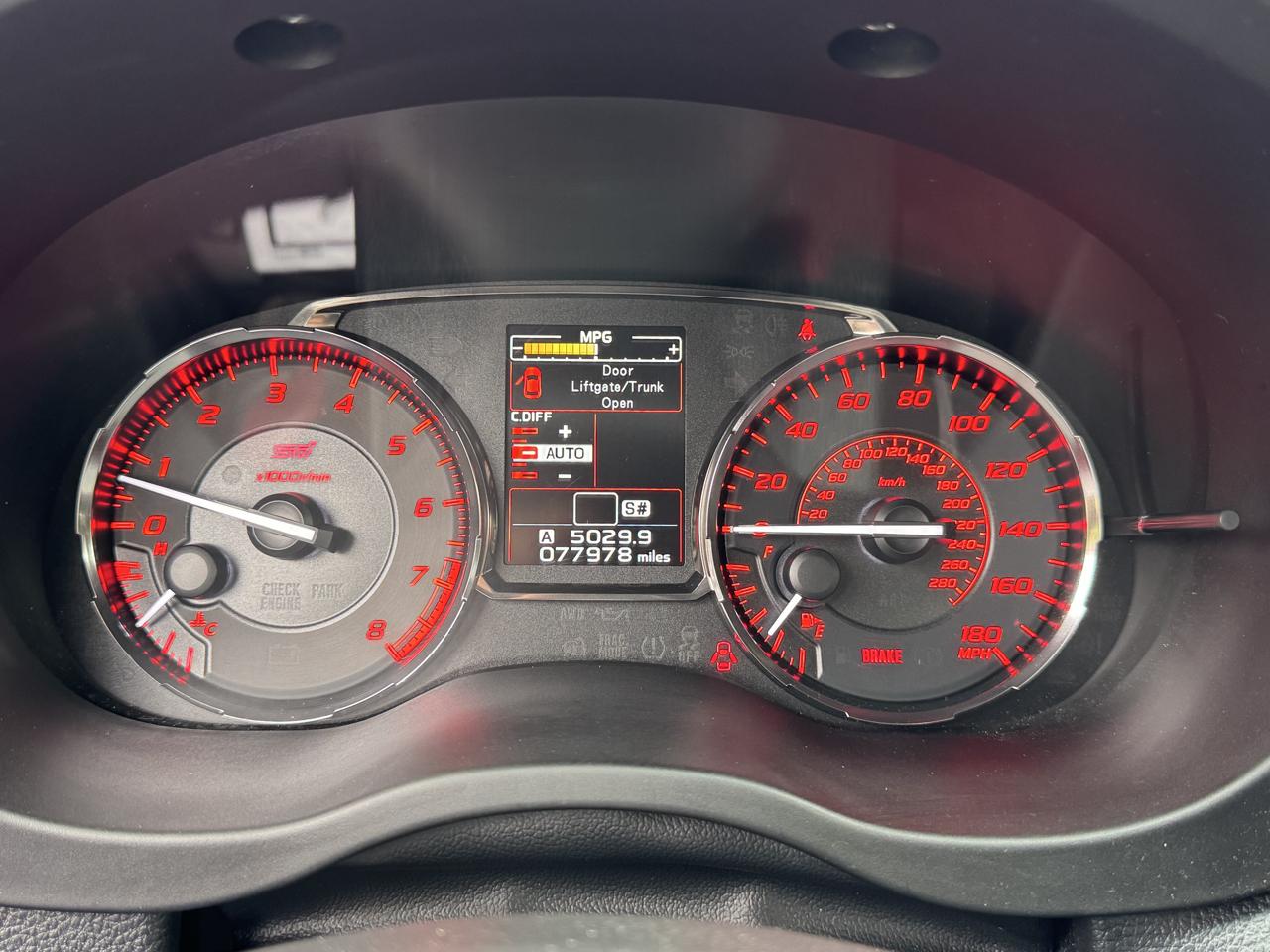 Subaru WRX STI 4dr Sdn 2016