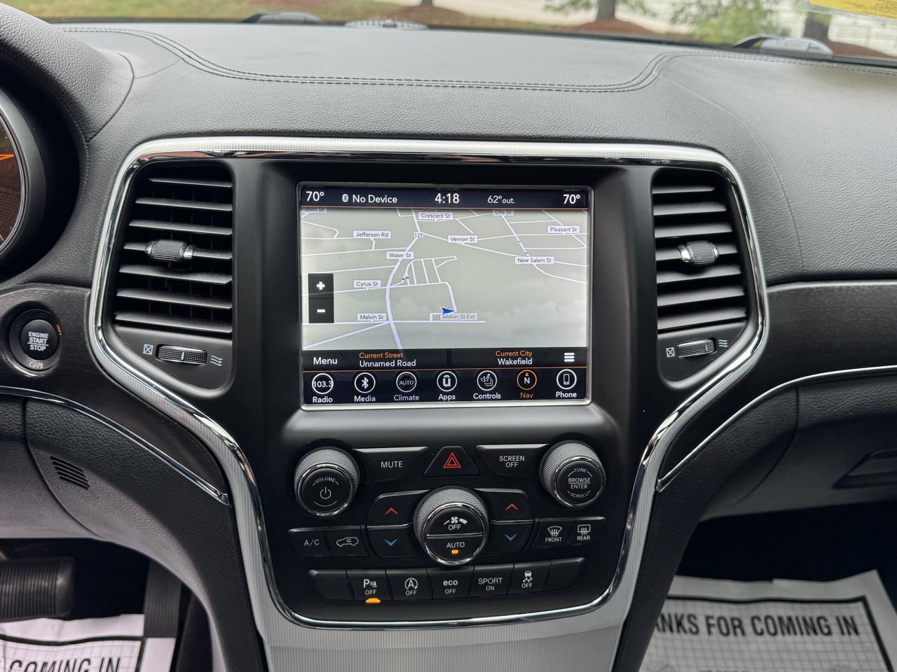 Jeep Grand Cherokee Sterling Edition 4x4 *Ltd Avail* 2018