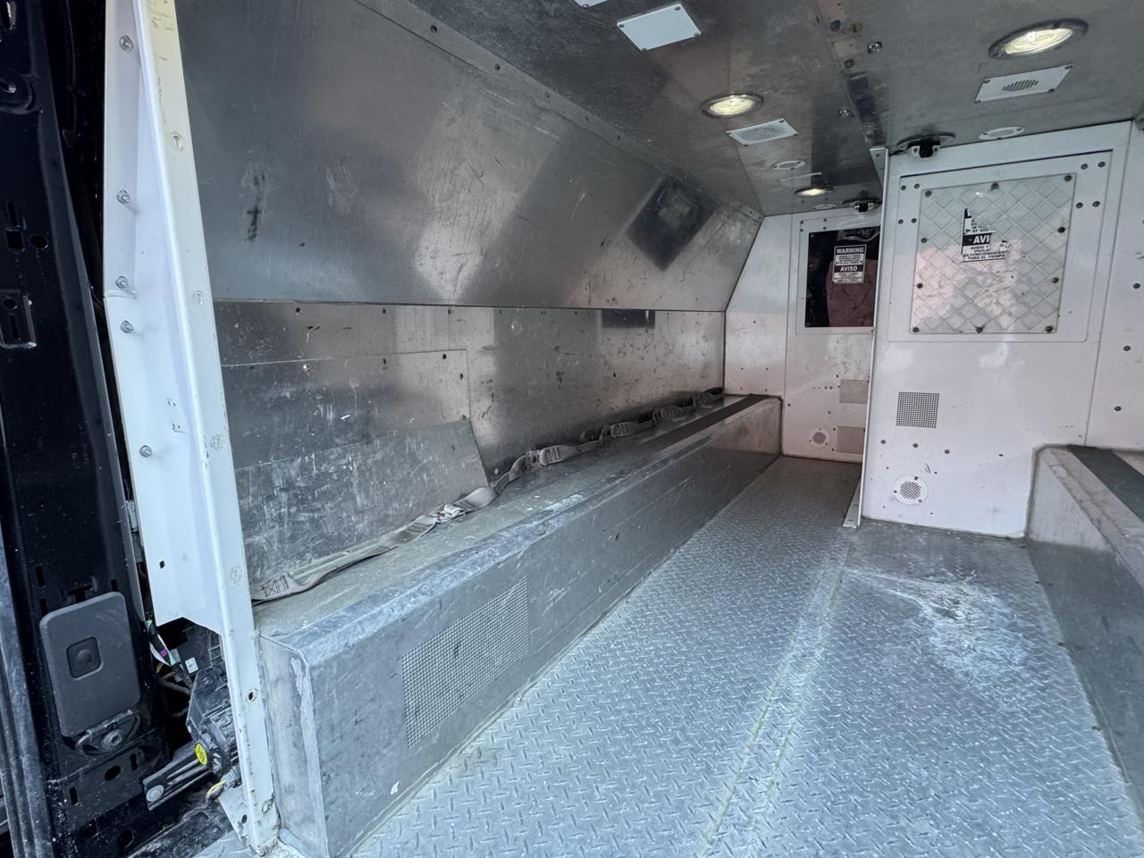 Ford Transit Van T-350 148" Low Rf 9500 GVWR Swing-Out RH Dr 2019