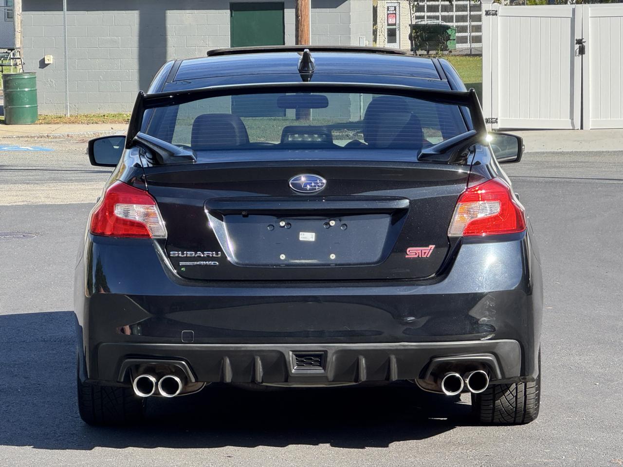 Subaru WRX STI Limited Manual w/Wing Spoiler 2017
