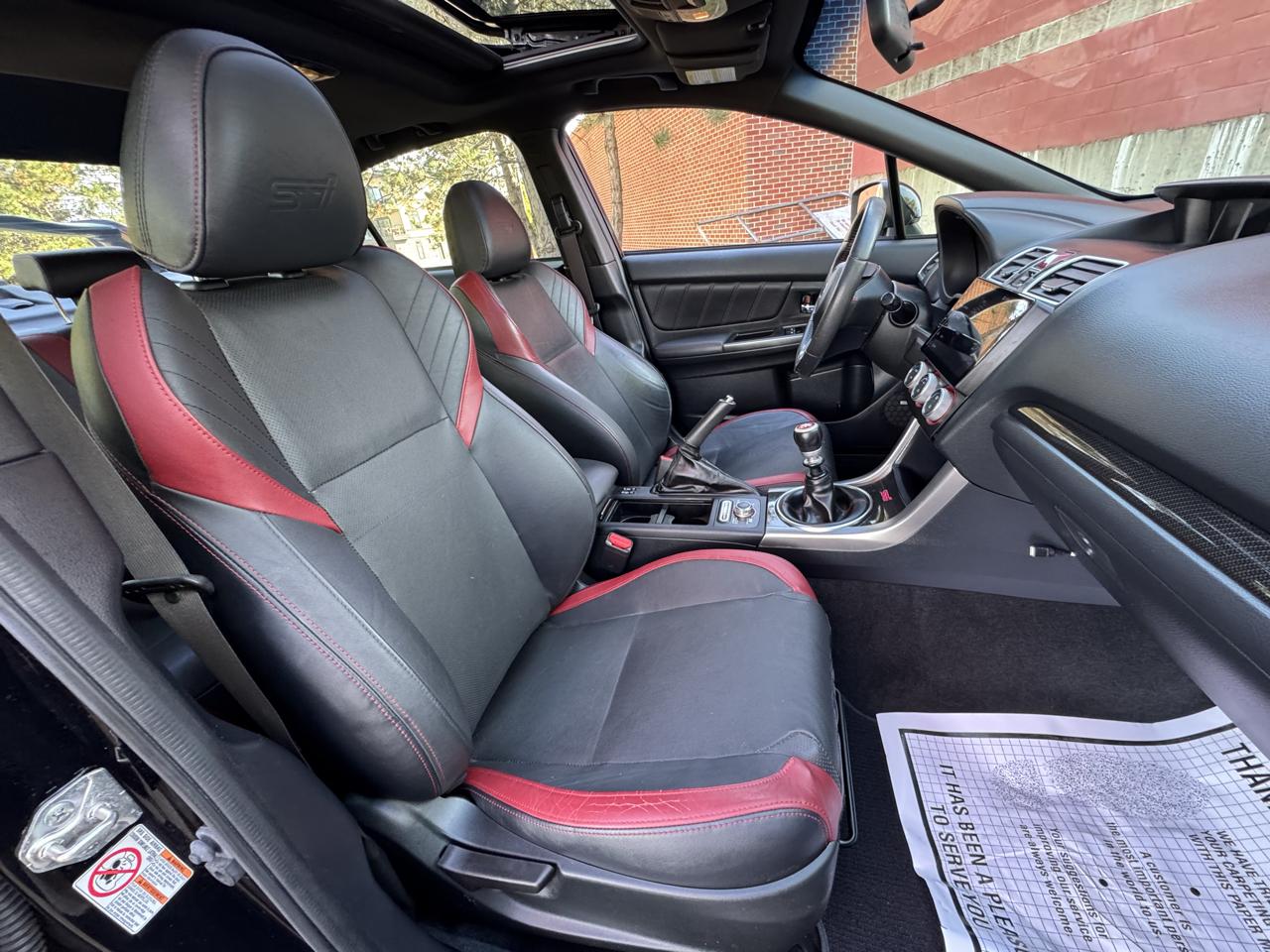 Subaru WRX STI Limited Manual w/Wing Spoiler 2017