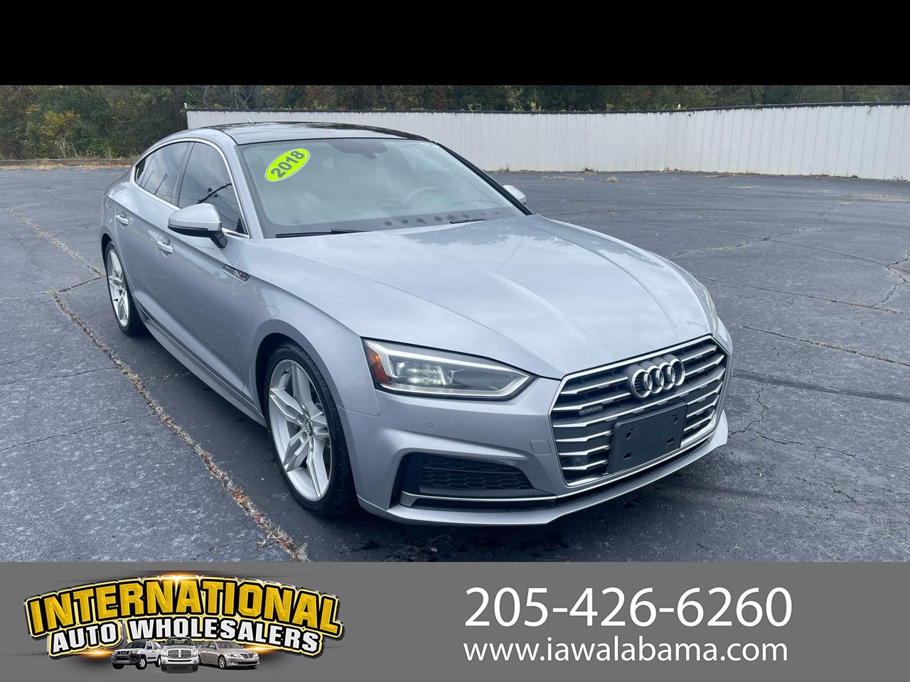2018 Audi A5 Premium Plus S-Line Sportback quattro