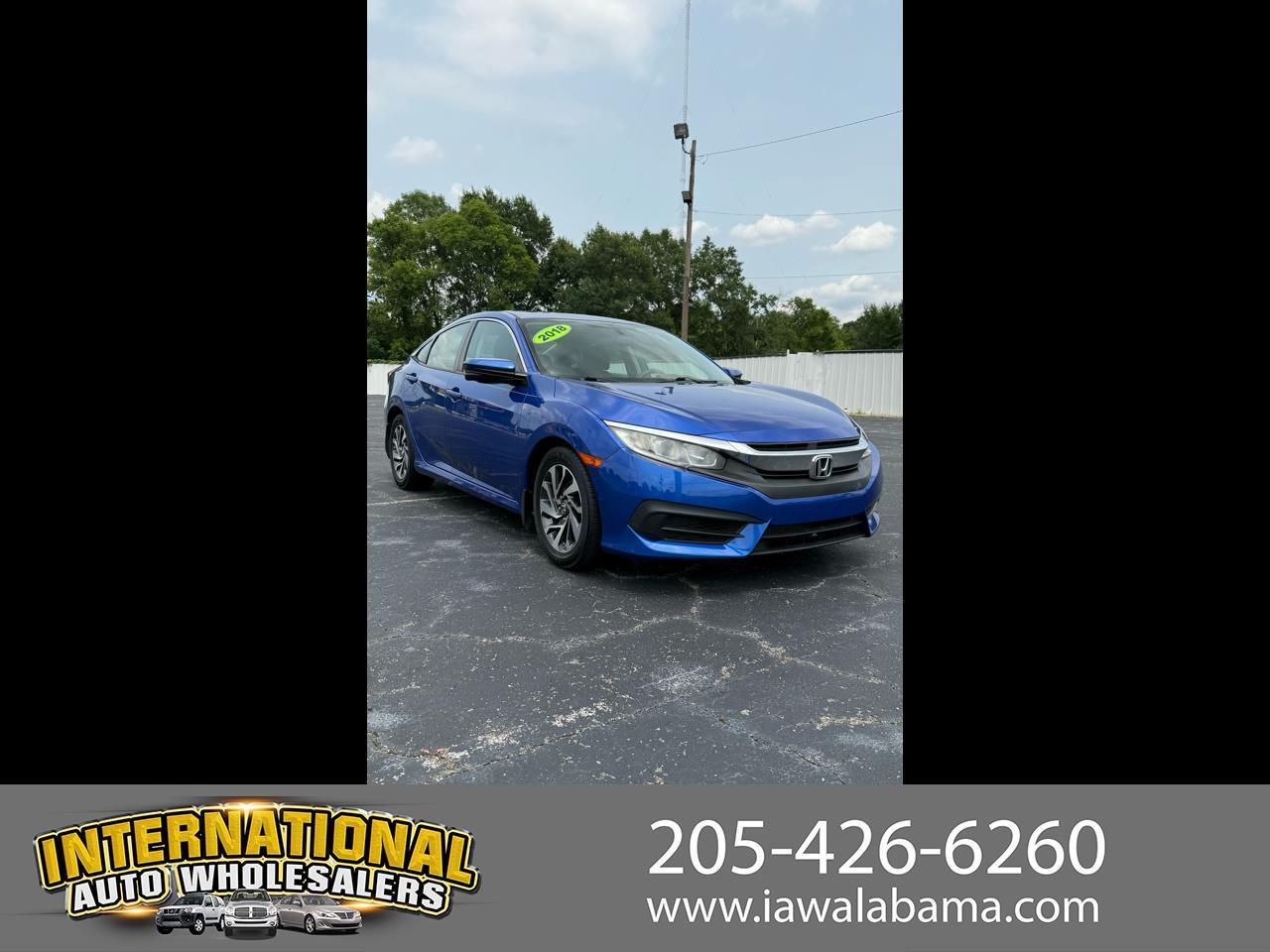 2018 Honda Civic EX Sedan CVT