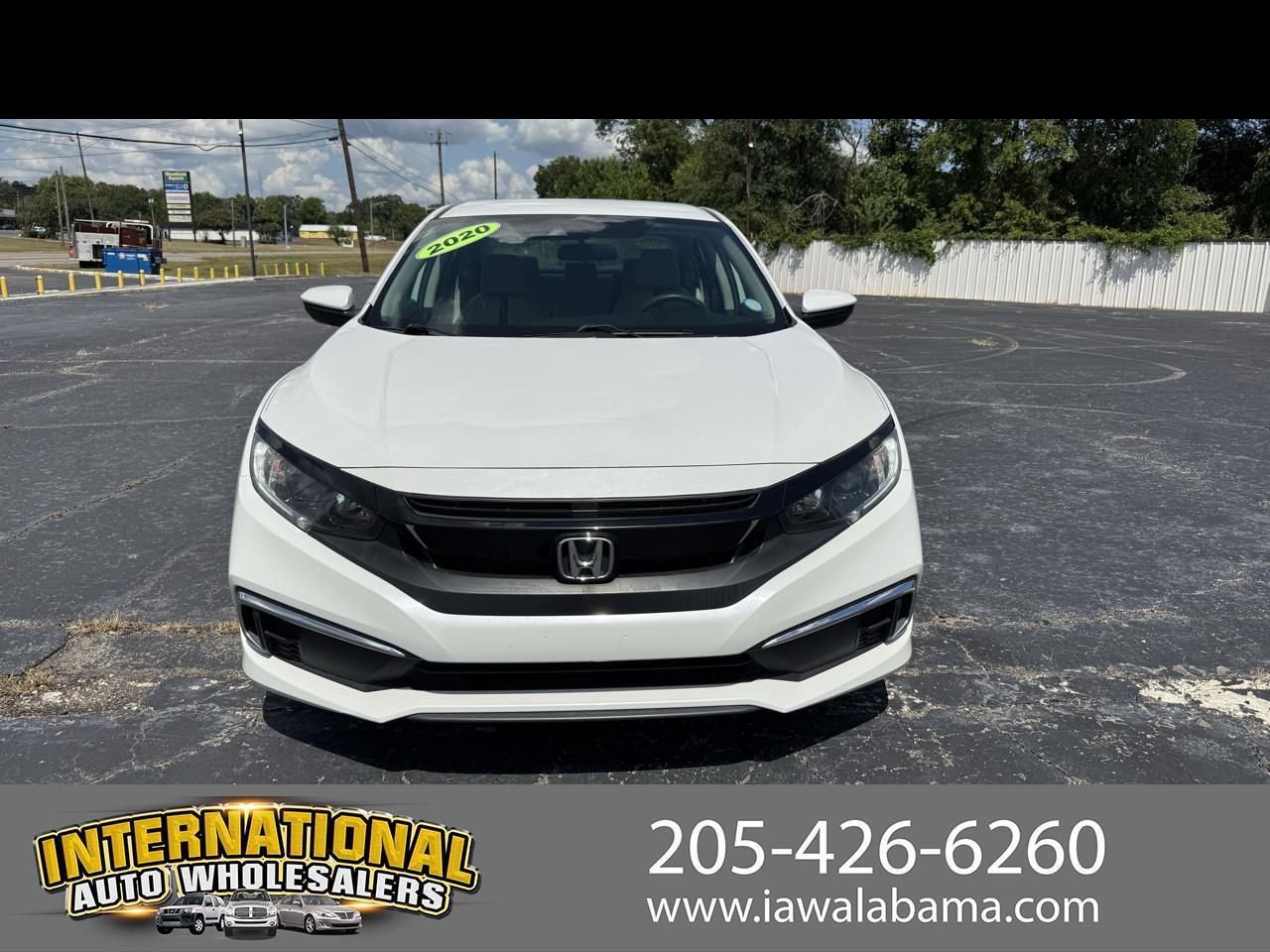 2020 Honda Civic LX Honda Sensing Sedan CVT