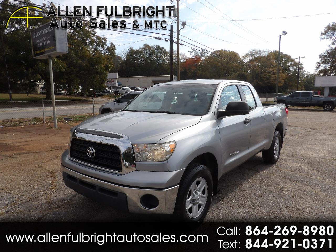 2009 Toyota Tundra SR5 Double Cab 4.0L 2WD
