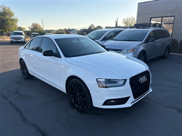 2013 Audi A4 2.0T Sedan quattro Tiptronic