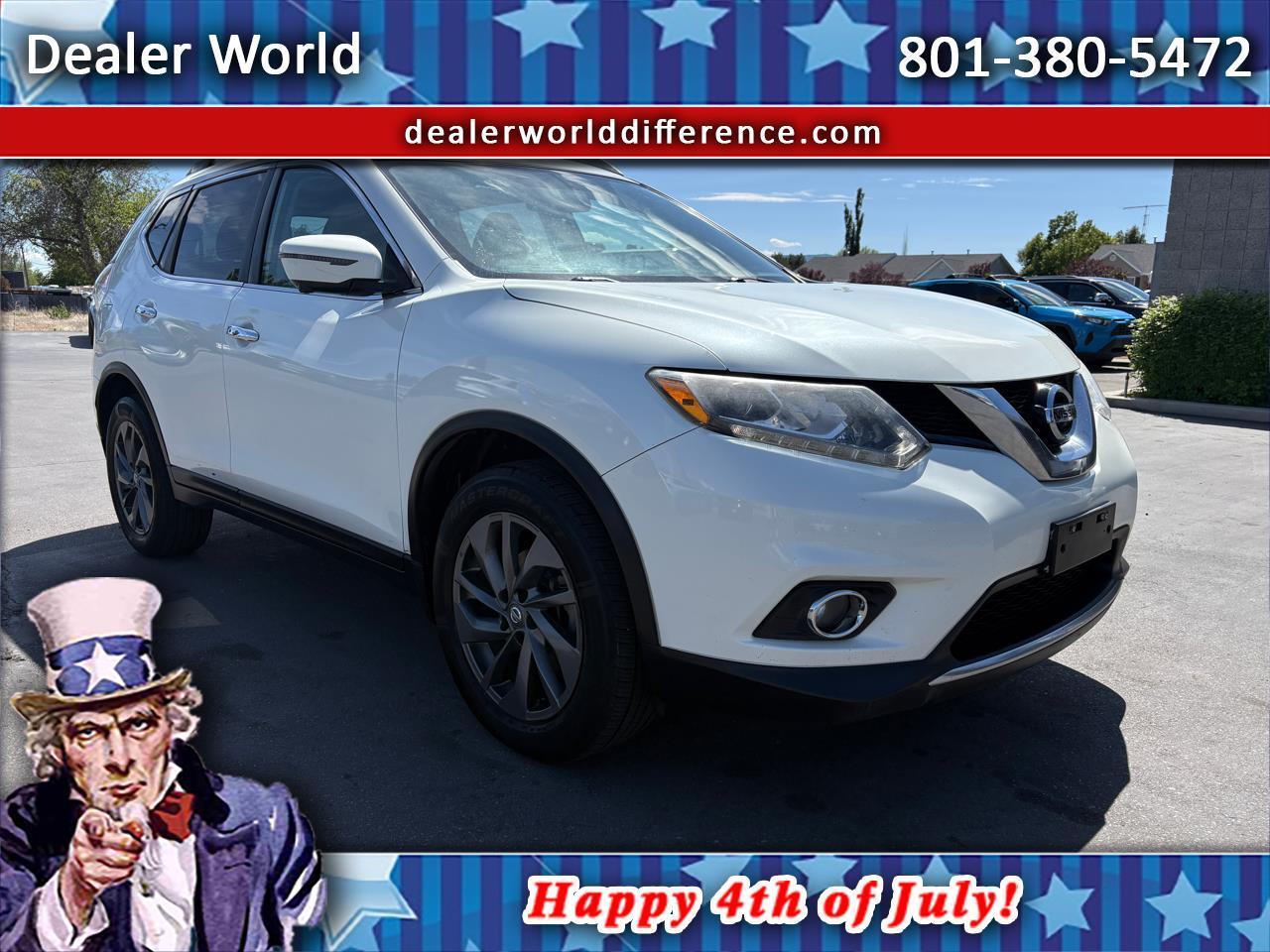 Nissan Rogue AWD 4dr SL 2016