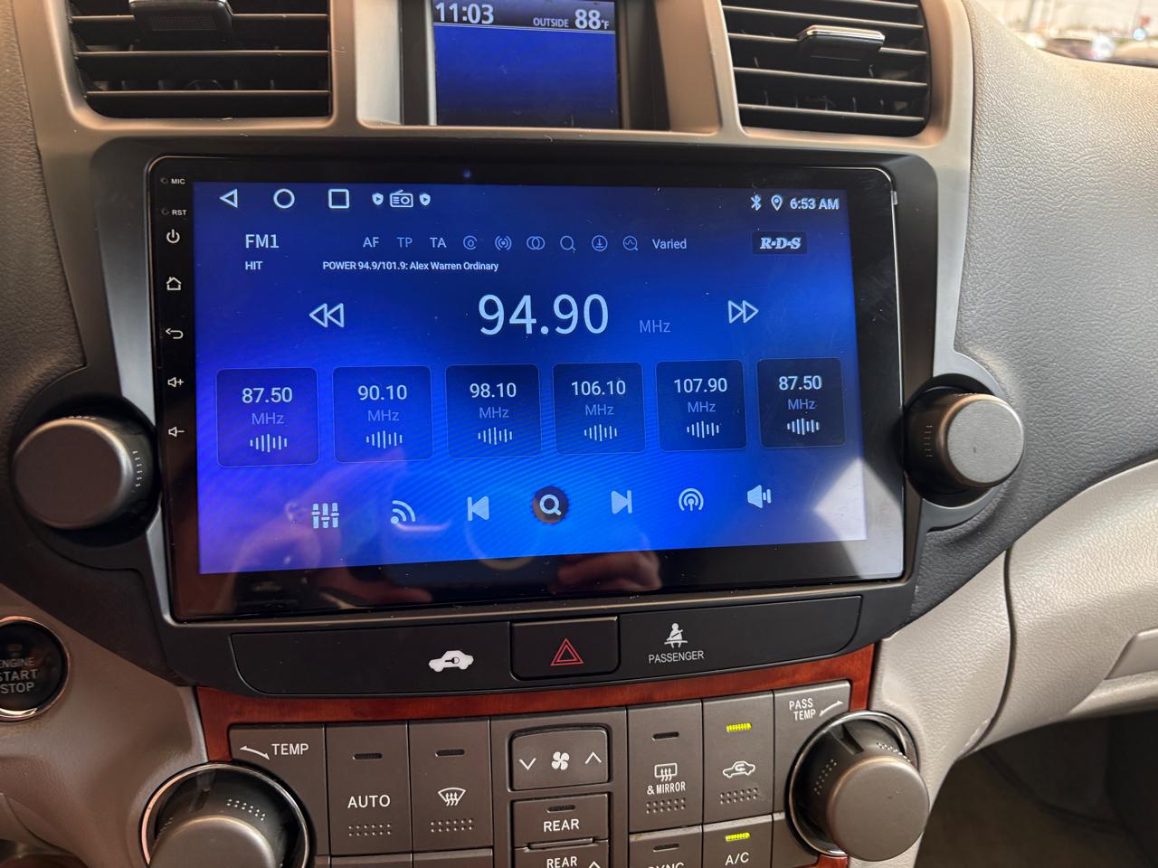 Toyota Highlander 4WD 4dr V6 Limited (Natl) 2009